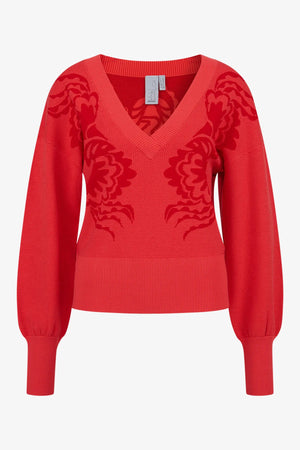 Pullover mit V-Ausschnitt 01