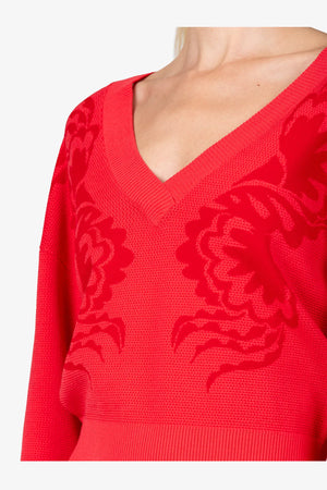 Pullover mit V-Ausschnitt 06