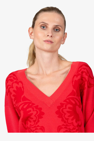 Pullover mit V-Ausschnitt 07