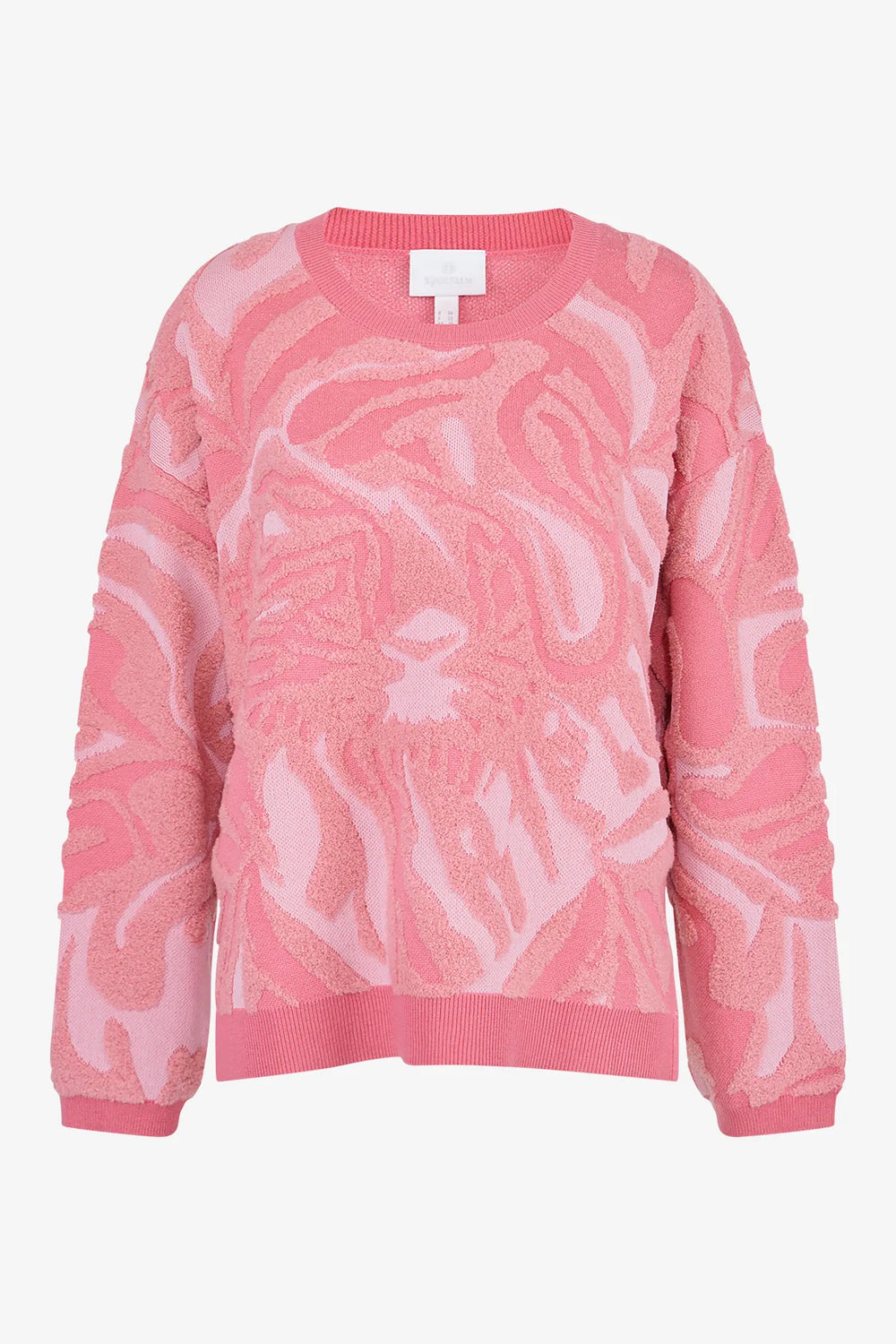 Pullover mit Rundhalsausschnitt 01