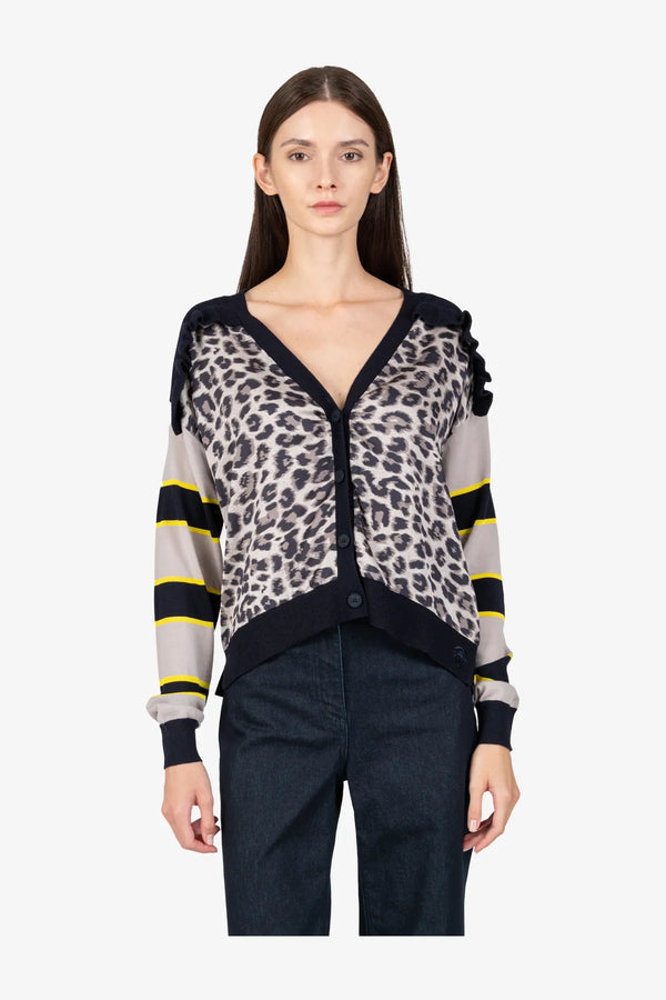 Cardigan mit V-Ausschnitt 05