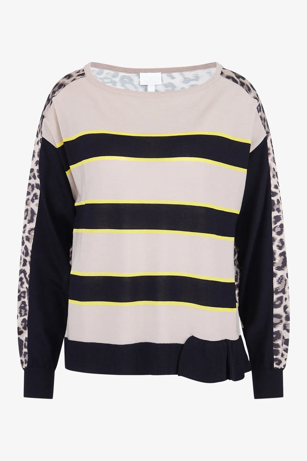 Pullover mit U-Boot-Ausschnitt 01
