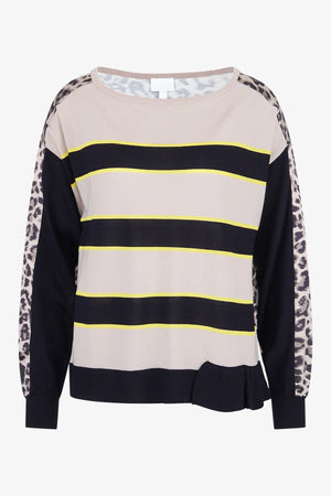 Pullover mit U-Boot-Ausschnitt 01