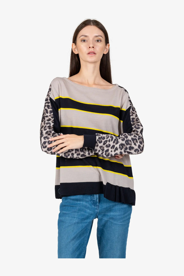 Pullover mit U-Boot-Ausschnitt 05