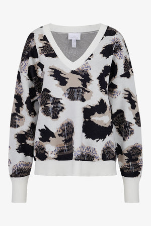 Pullover mit V-Ausschnitt 01