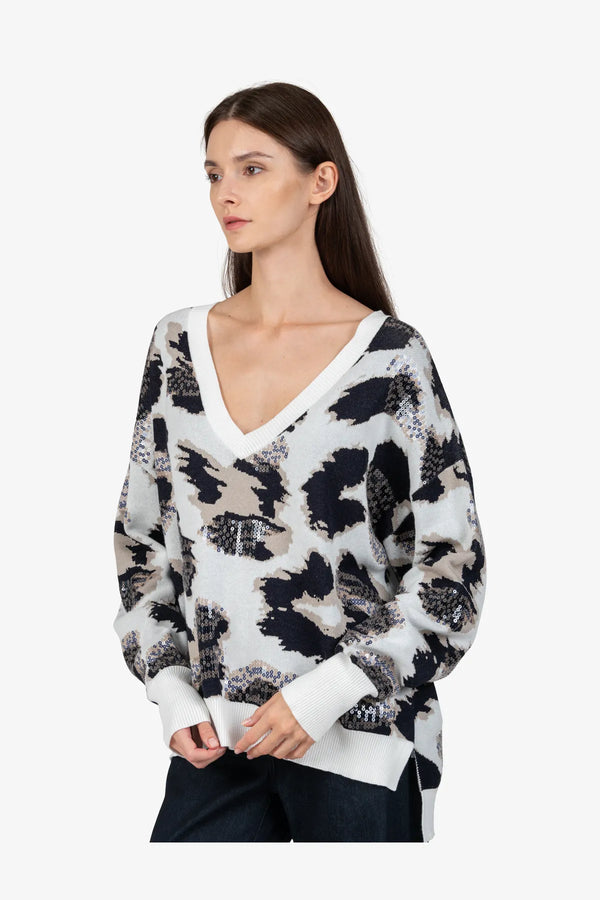 Pullover mit V-Ausschnitt 05