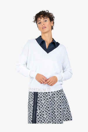 Pullover mit V-Ausschnitt 05