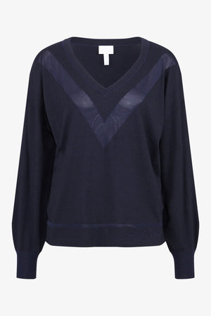 Pullover mit V-Ausschnitt 01