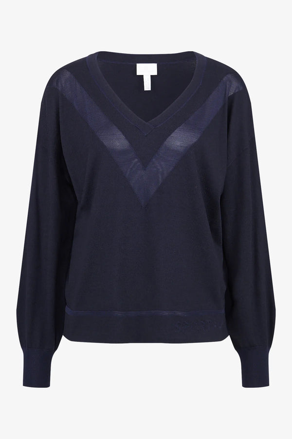 Pullover mit V-Ausschnitt 01
