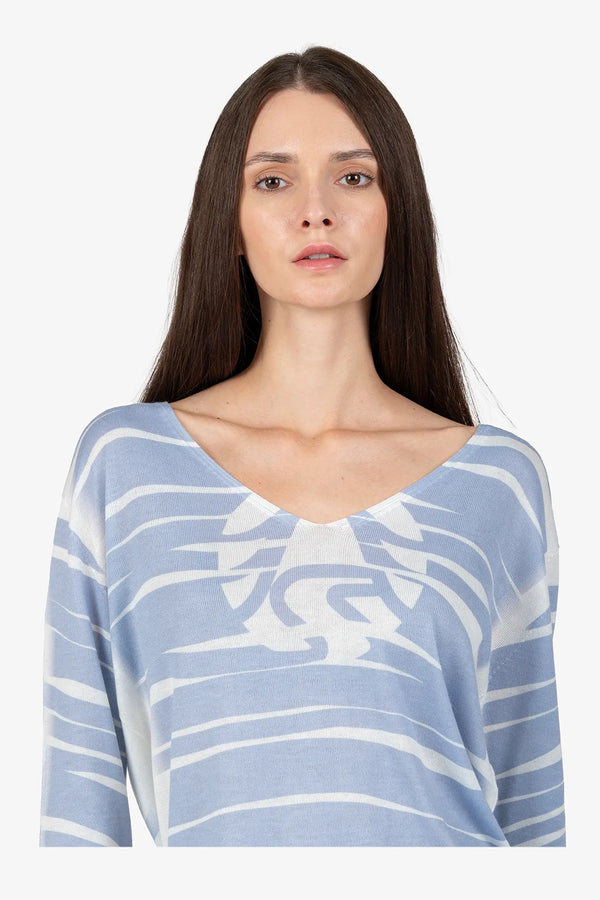 Pullover mit V-Ausschnitt 07