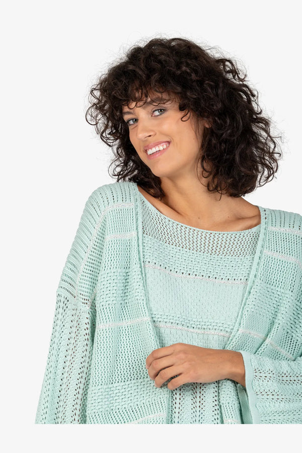 Strickjacke mit V-Ausschnitt 07