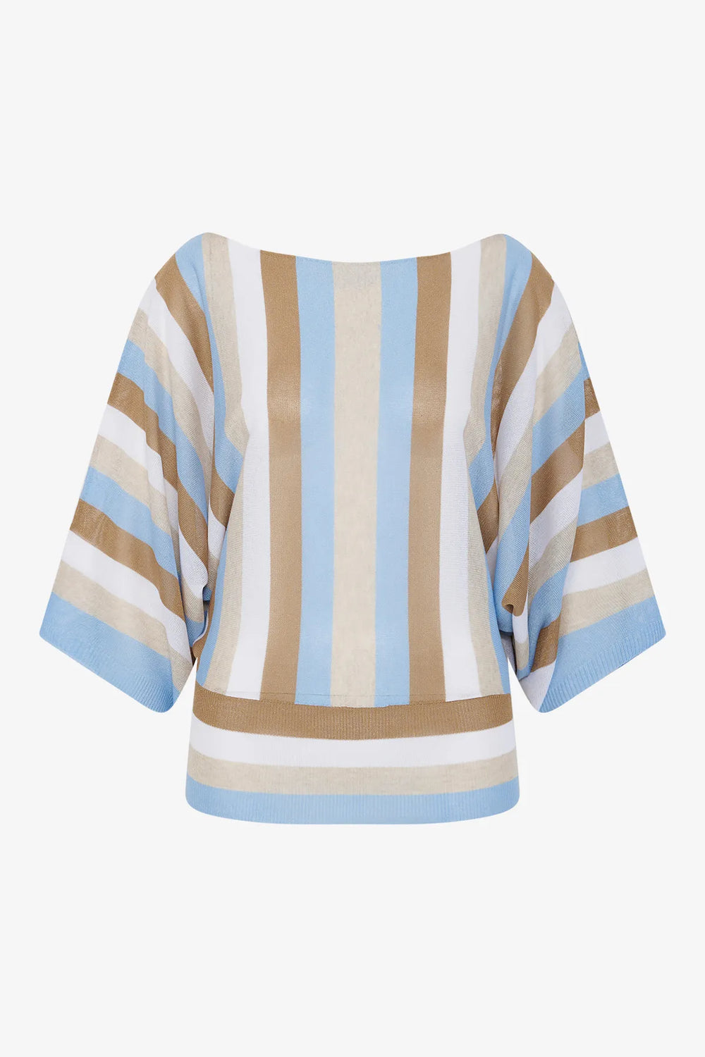 Pullover mit U-Boot-Ausschnitt 01