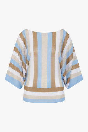 Pullover mit U-Boot-Ausschnitt 01