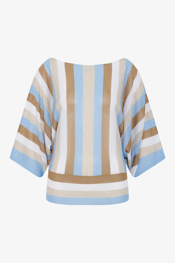 Pullover mit U-Boot-Ausschnitt 01