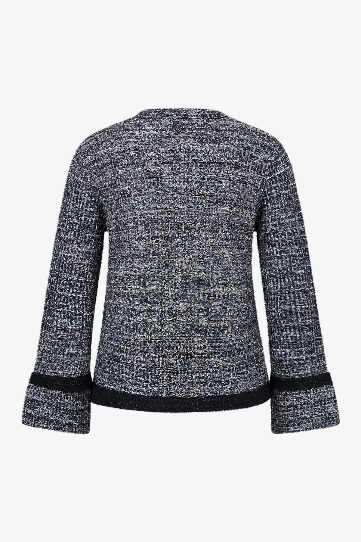 Strickjacke aus hochwertigem Materialmix 02