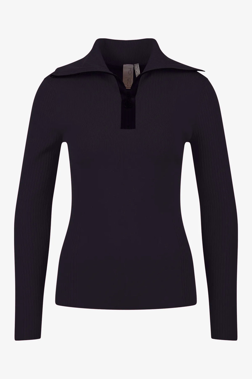 Pullover mit Troyer-Kragen 01
