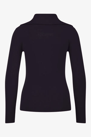 Pullover mit Troyer-Kragen 02