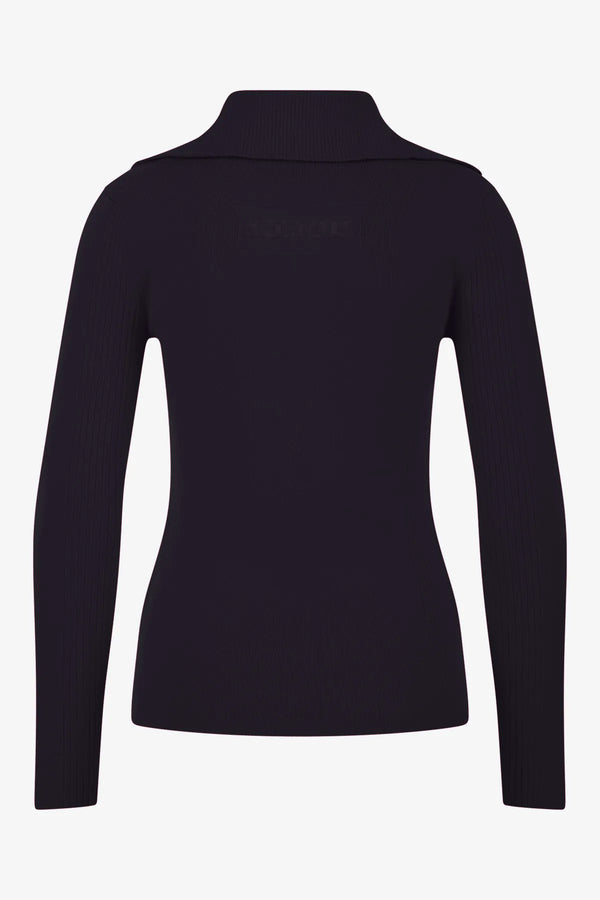 Pullover mit Troyer-Kragen 02