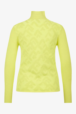 Rollkragen-Pullover mit Bergmotiv-Grafik 02