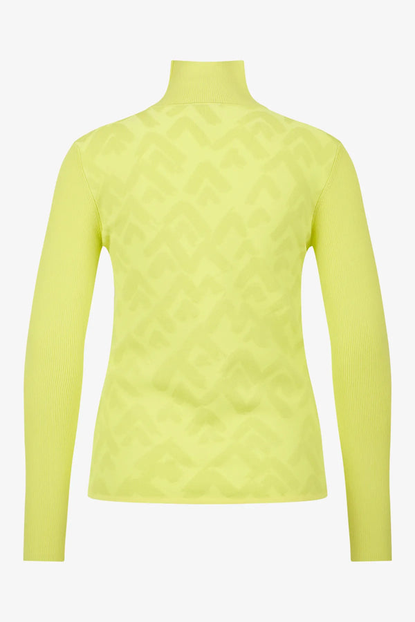 Rollkragen-Pullover mit Bergmotiv-Grafik 02