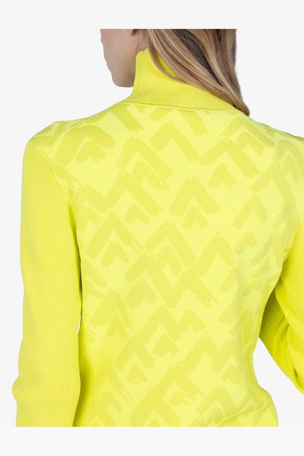 Rollkragen-Pullover mit Bergmotiv-Grafik 06