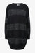 Long-Pullover mit Pailletten-Strick 01