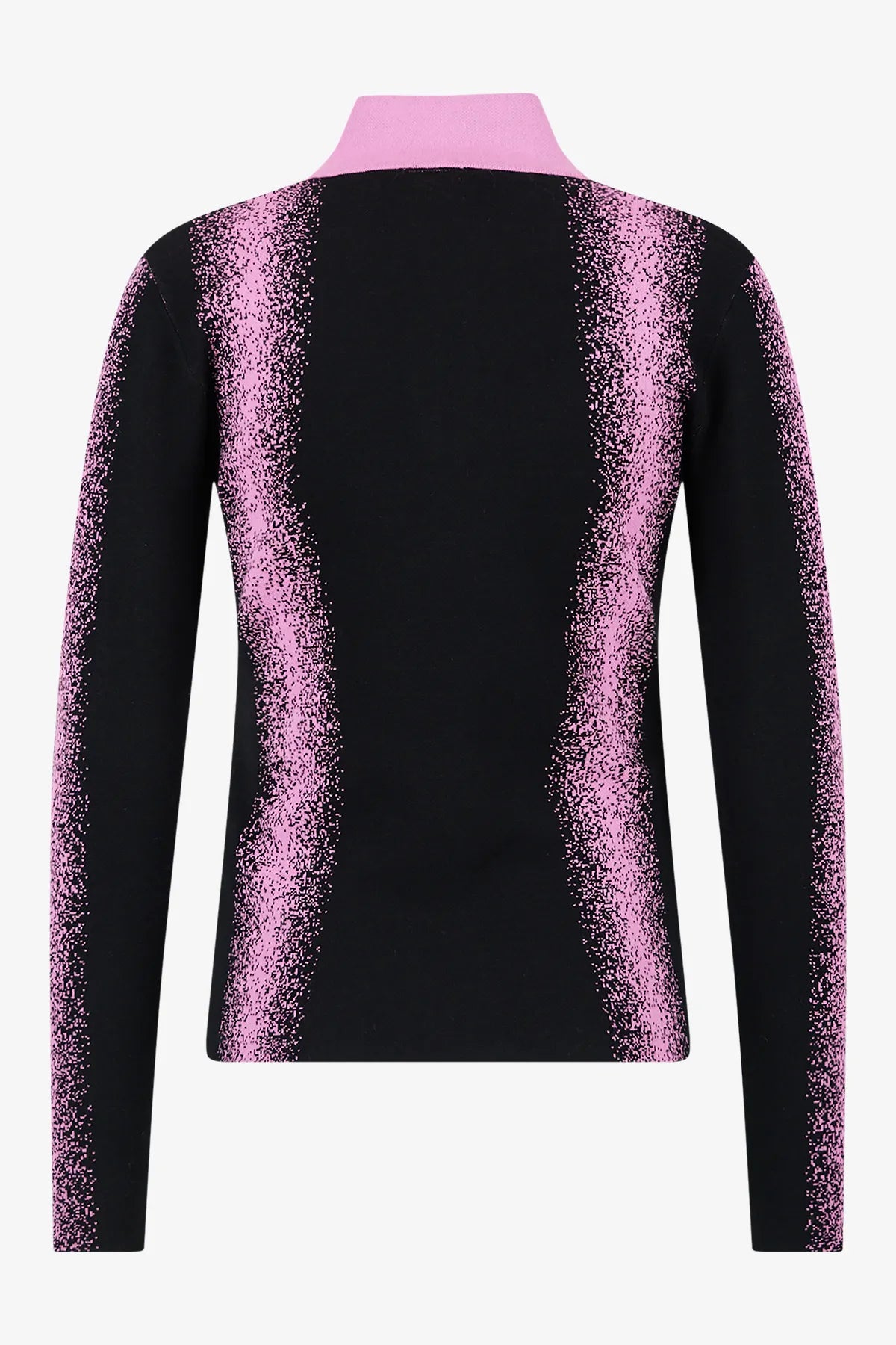 Zweifarbiger Strickpullover 02