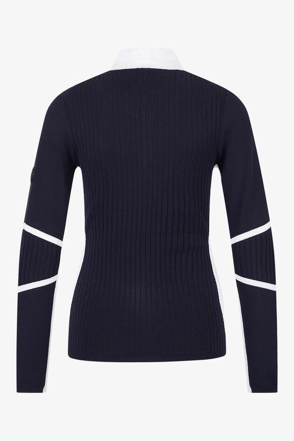 Strickpullover mit Stehkragen 02
