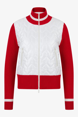 Strickjacke im Bomberjacken-Style 01