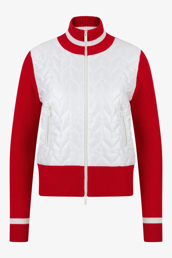Strickjacke im Bomberjacken-Style 01