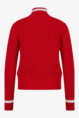 Strickjacke im Bomberjacken-Style 02