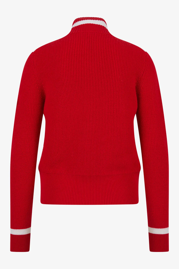 Strickjacke im Bomberjacken-Style 02