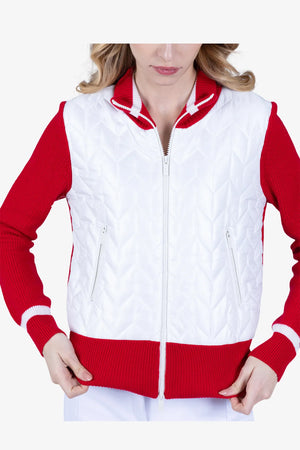 Strickjacke im Bomberjacken-Style 06