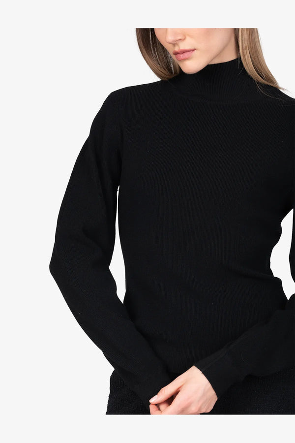 Eleganter Rollkragen-Pullover 06