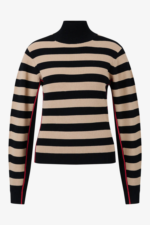 Rollkragenpullover aus recycelter Viskos 01