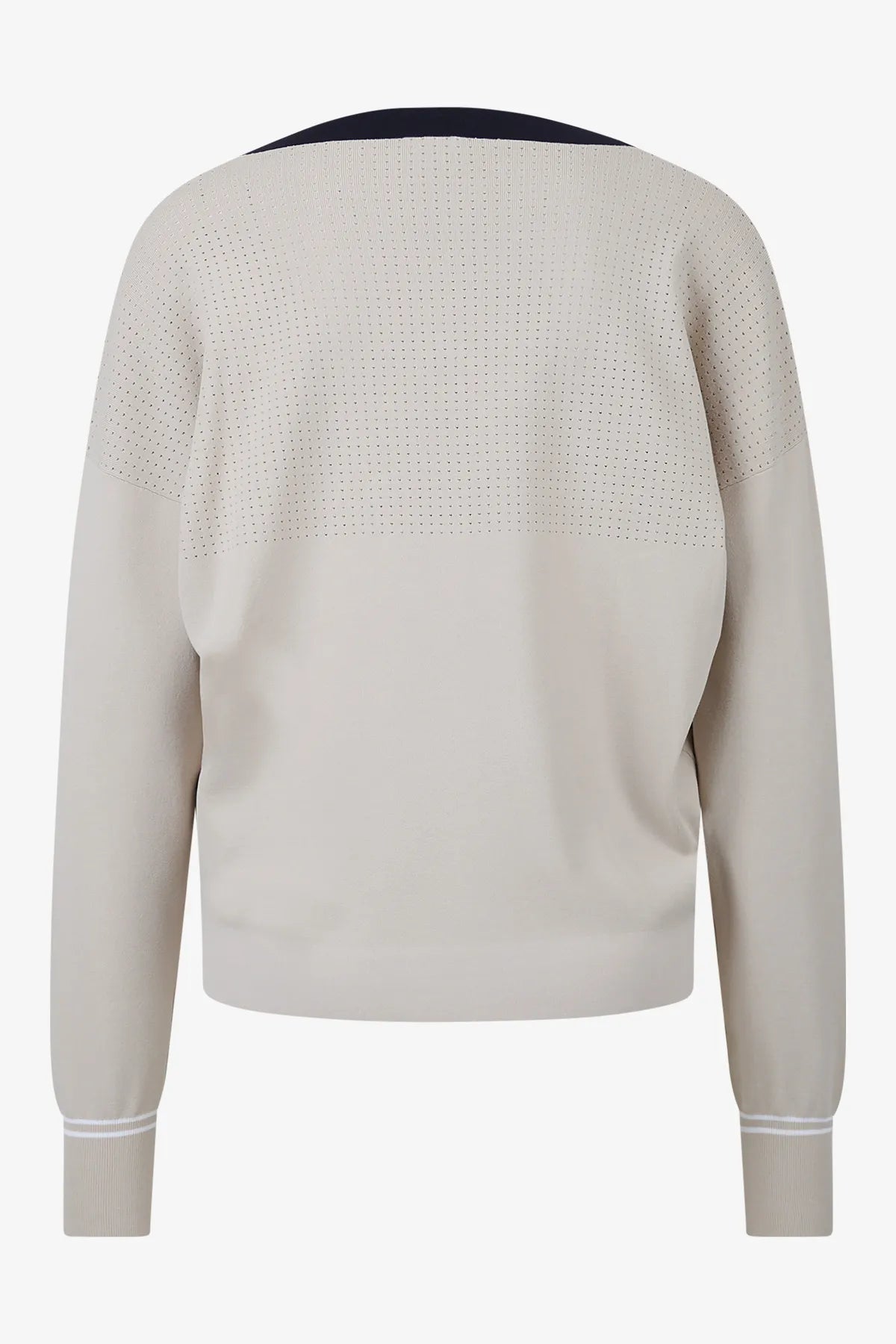 Funktionaler Pullover mit V-Ausschnitt 02