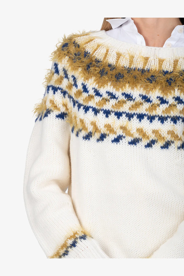 Pullover mit Norweger-Jacquard 07