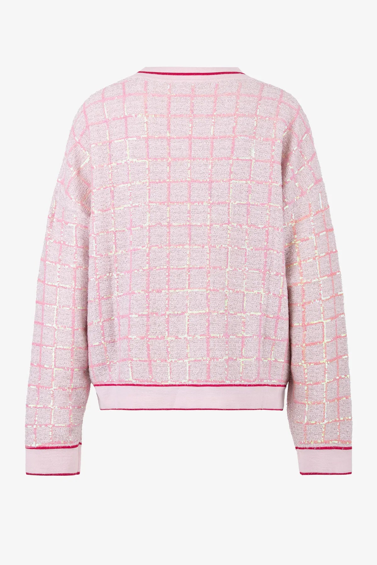 Fancy Woll-Strick-Jacke mit Lurex-Garn 02