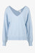 Einfarbiger Merino-Seiden-Kaschmir-Pulli 01