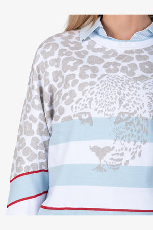 Luftiger Baumwoll-Pulli 07