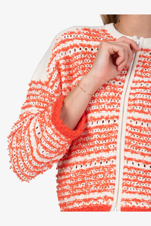 Jacke mit modernem Strukturmix 06