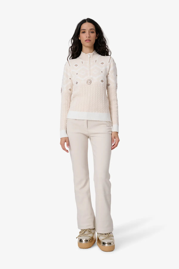 Pullover in Jacquard-Zopfmuster Strick 03
