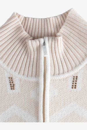 Pullover in Jacquard-Zopfmuster Strick 05