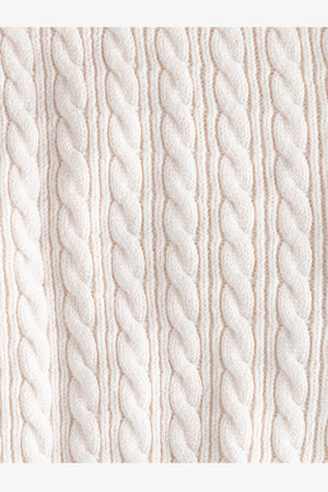 Pullover in Jacquard-Zopfmuster Strick 08