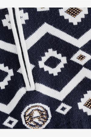 Pullover in Jacquard-Zopfmuster Strick 07