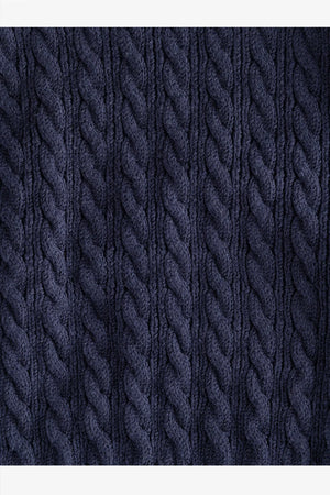 Pullover in Jacquard-Zopfmuster Strick 08
