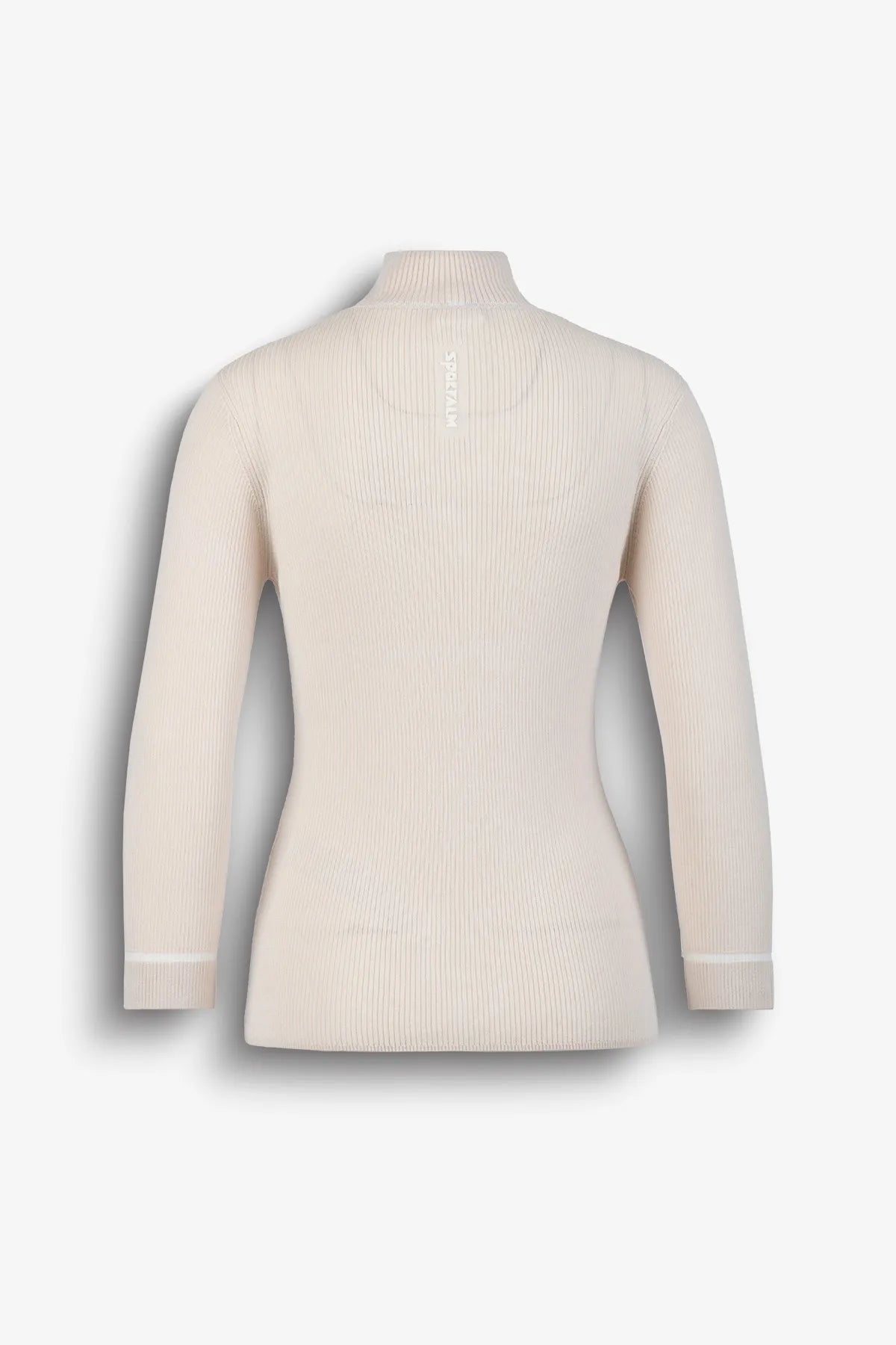 Turtleneck-Pullover in Rippenstrick 02