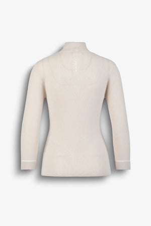Turtleneck-Pullover in Rippenstrick 02
