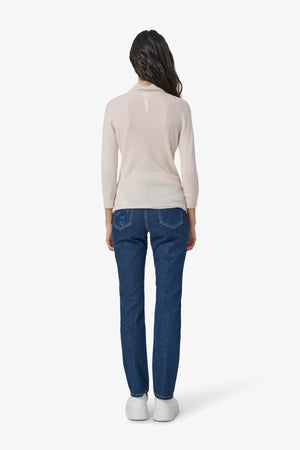 Turtleneck-Pullover in Rippenstrick 05