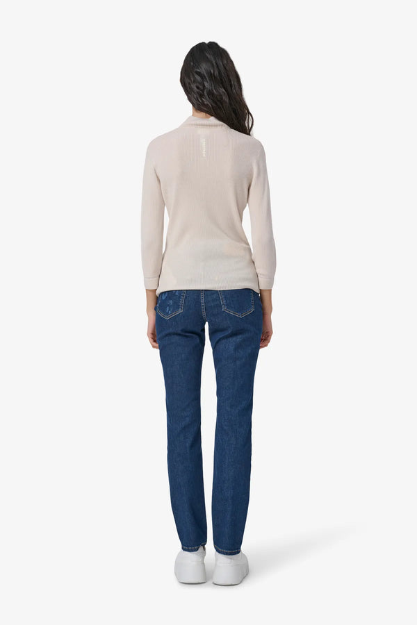 Turtleneck-Pullover in Rippenstrick 05